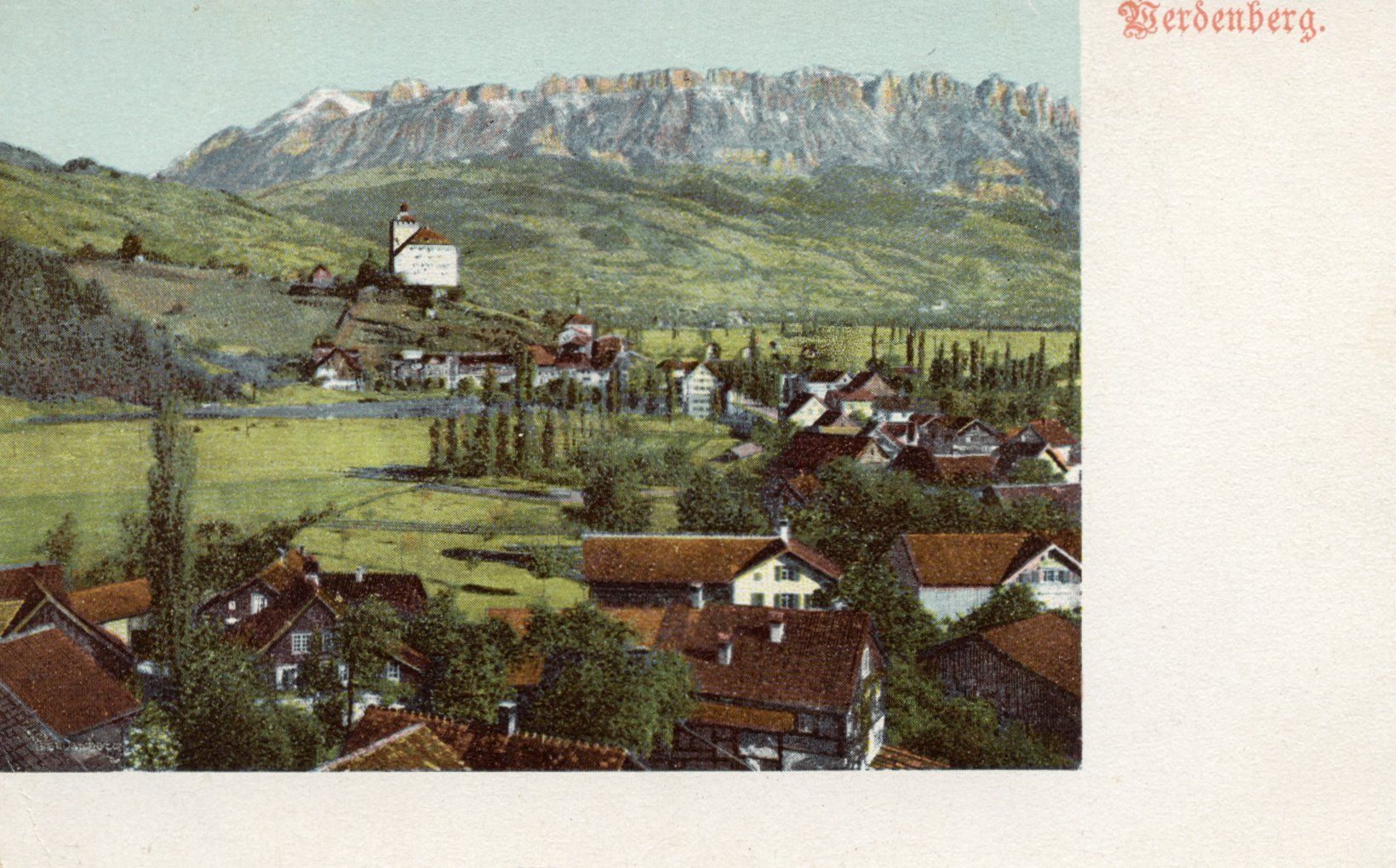 Cartes postales: AK Werdenberg – D'occasion à Ruggell par spalkur42
