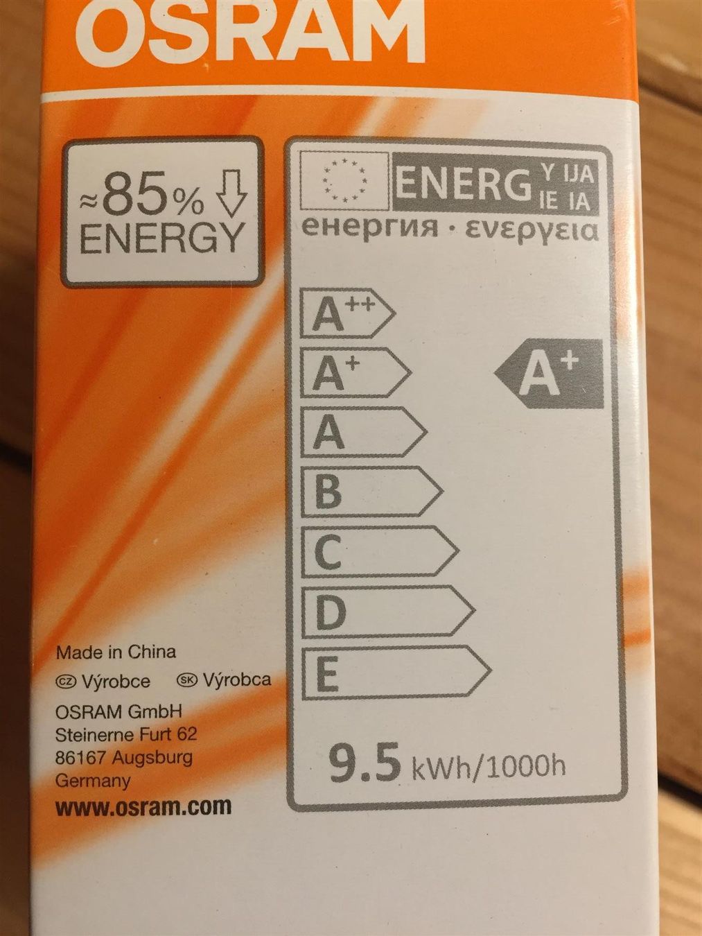 Osram Lampen: Wifi Smart Home LED Lightify Osram,  E27, 9,5W,Lampe-394 – Neu und originalverpackt aus Recherswil von paulchen09 3