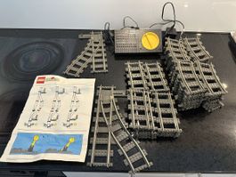 LEGO Eisenbahn Schienen Weichen Konvolut 