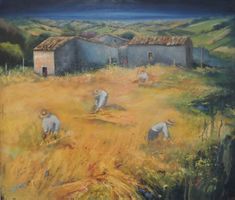 - Italienisches Gemälde - 60x70cm