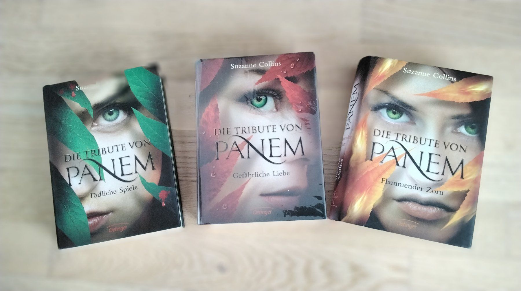 Bücher: DIE TRIBUTE VON PANEM - Trilogie TOP ZUSTAND – Gebraucht aus Steinhausen von pinu09 1