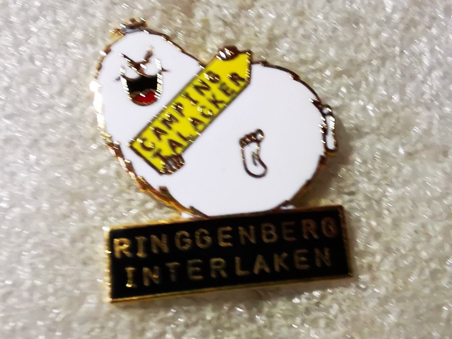 Plaketten & Abzeichen: Ansteckpin 194: Camping Talacker Ringgenberg – Gebraucht aus Oppligen von Pin-Fall-Shop