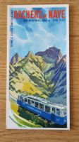 Prospekt Rochers-de-Naye Montreux, 60er-Jahte