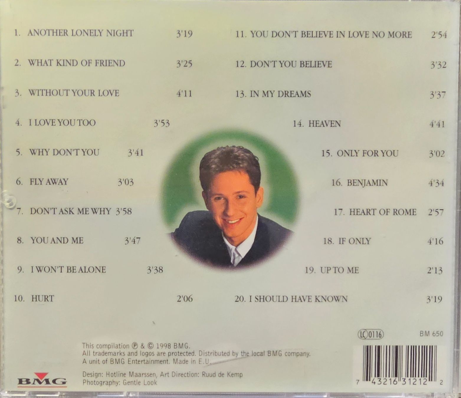CDs: Helmut Lotti – Romantic – Gebraucht aus Wahlen b. Laufen von Cg10 1