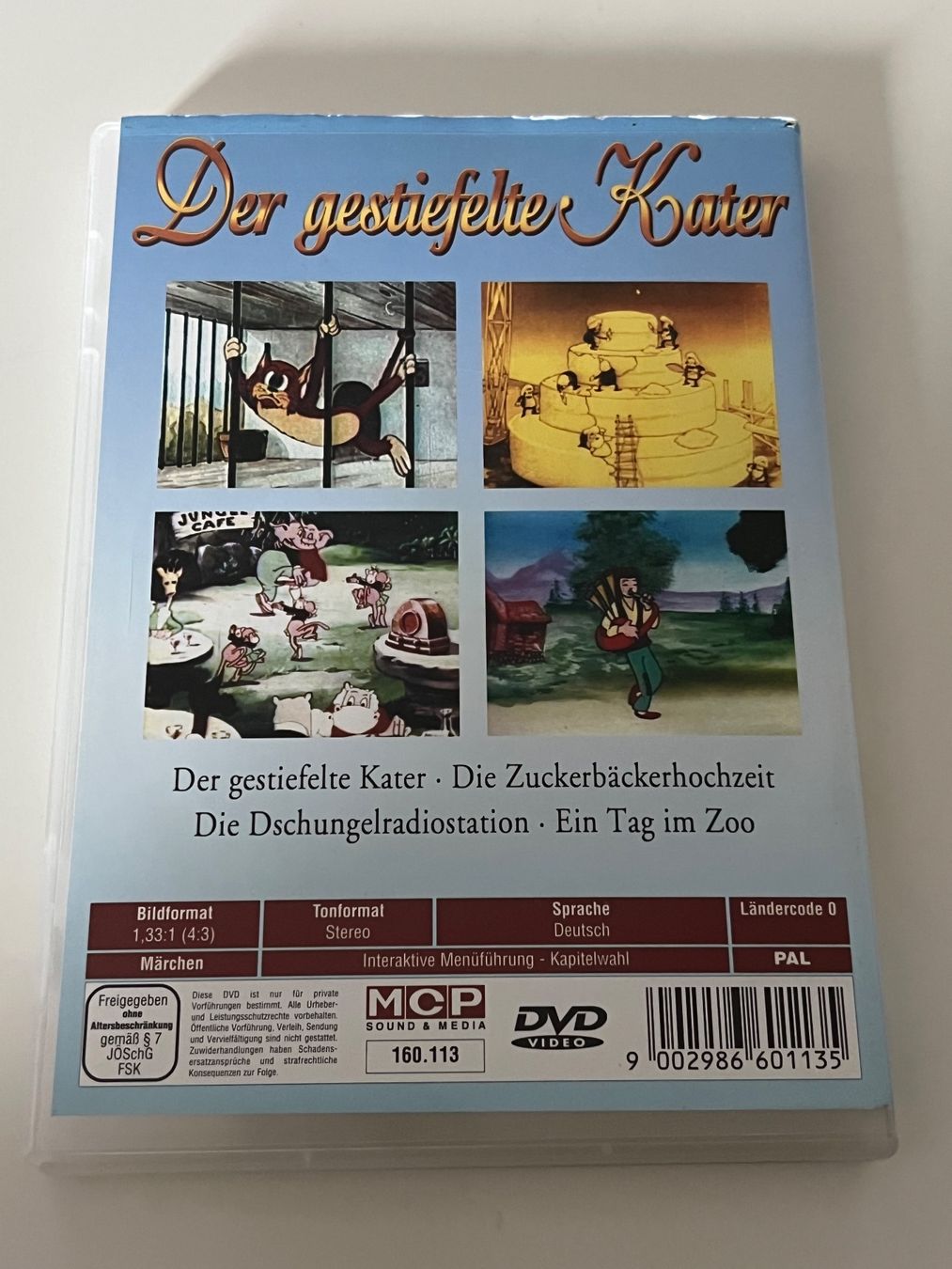 Tutti i DVDs: Der gestiefelte Kater DVD – Usato da Altstätten SG venduto da sheamus 1
