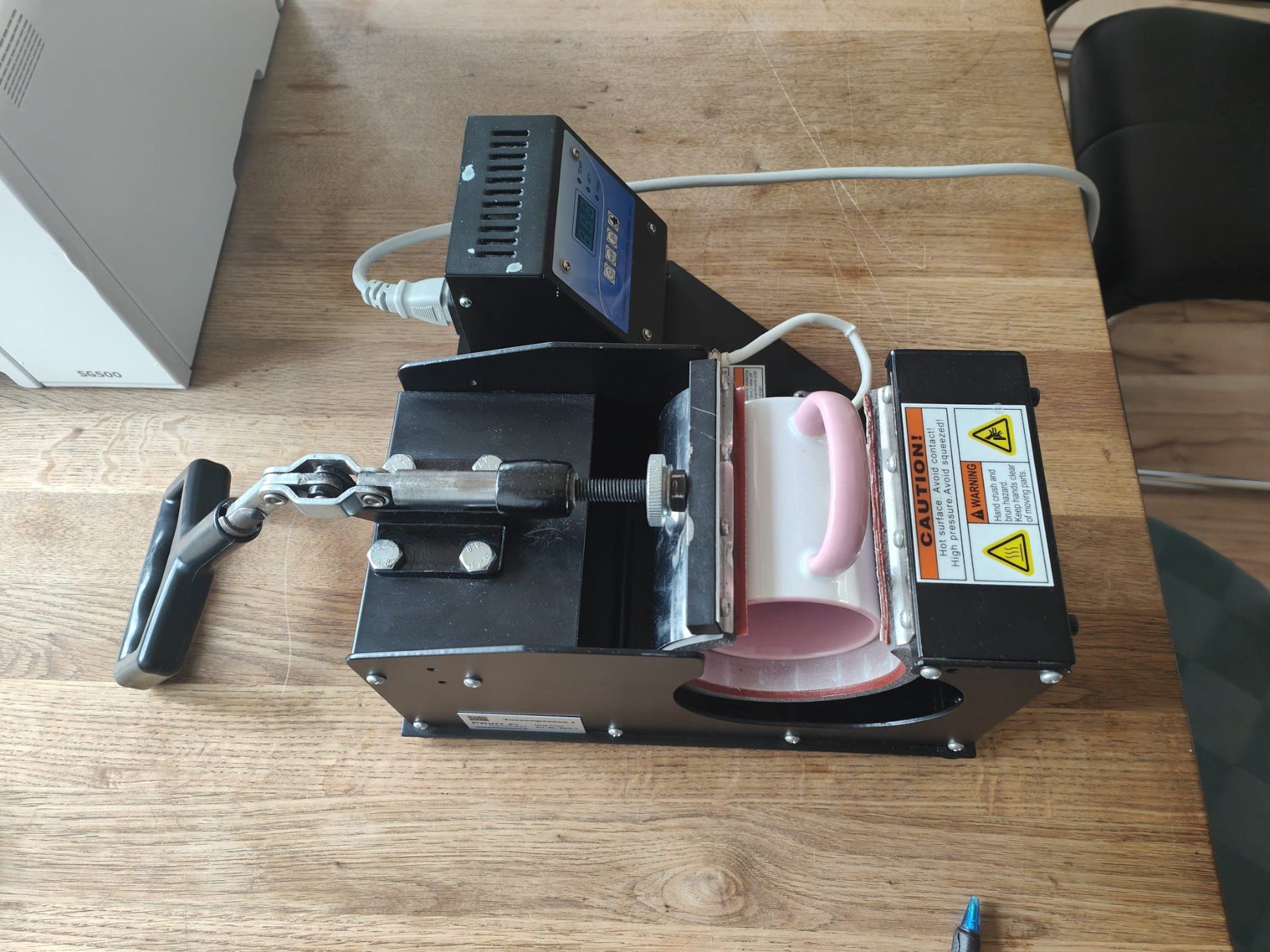Stampanti: Sawgrass SG 500 mit Mug Presse – Usato da Rebstein venduto da secondhand75 4