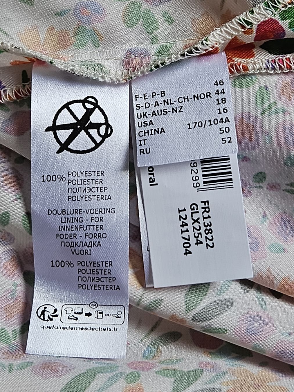 Vestiti: Kleid mit Blumenmuster ca. Grösse 42 – Usato da Wettingen venduto da Sk8ertomda 5