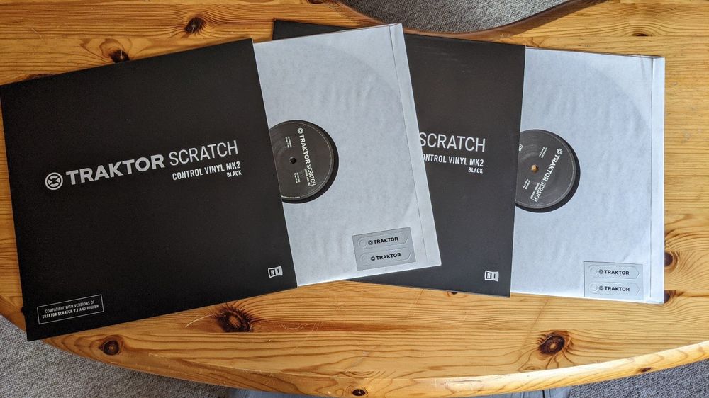 Native Instruments Traktor Scratch Timecode Vinyl MK2 Black | Kaufen ...