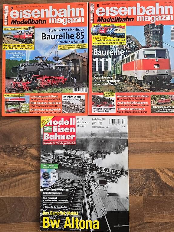 Revues & Magazines: 3x eisenbahn magazin – D'occasion à Lignières par grisoux41 3