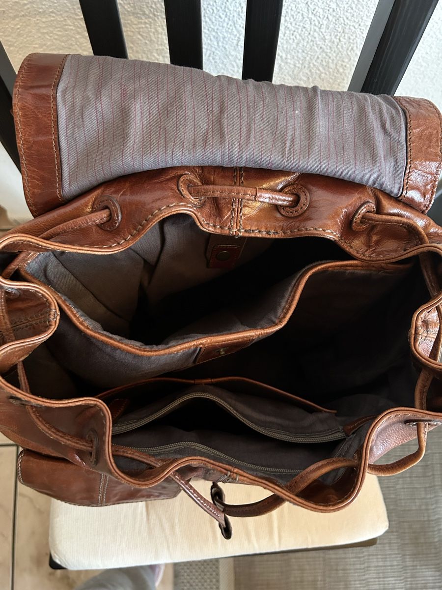 Zaini: FOSSIL Lederrucksack – Usato da Mollis venduto da blue23 2