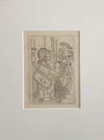 Pablo Picasso  "Versöhnung der Krieger" Handpressendruck