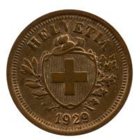Schweiz / Suisse - 1 Rappen - 1929 STGL