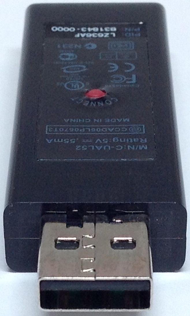 Ricevitori: Logitech 831843-0000 SecureConnect USB Mini Receiver C-UAL52 – Usato da Reinach AG venduto da RiesenServicesGmbH