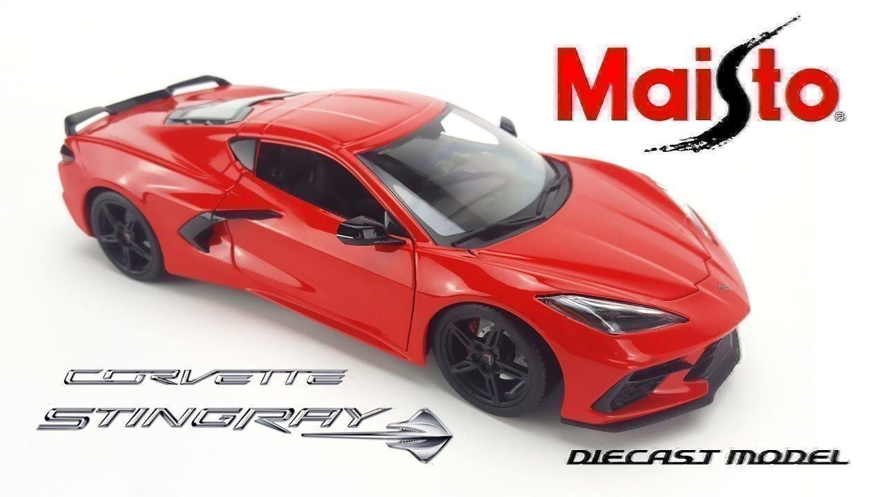 Chevrolet Modellini d'auto: Chevrolet Corvette C8 Stingray, 1:18 – Nuovo e nell'imballaggio originale da Erlenbach im Simmental venduto da Model_box 7