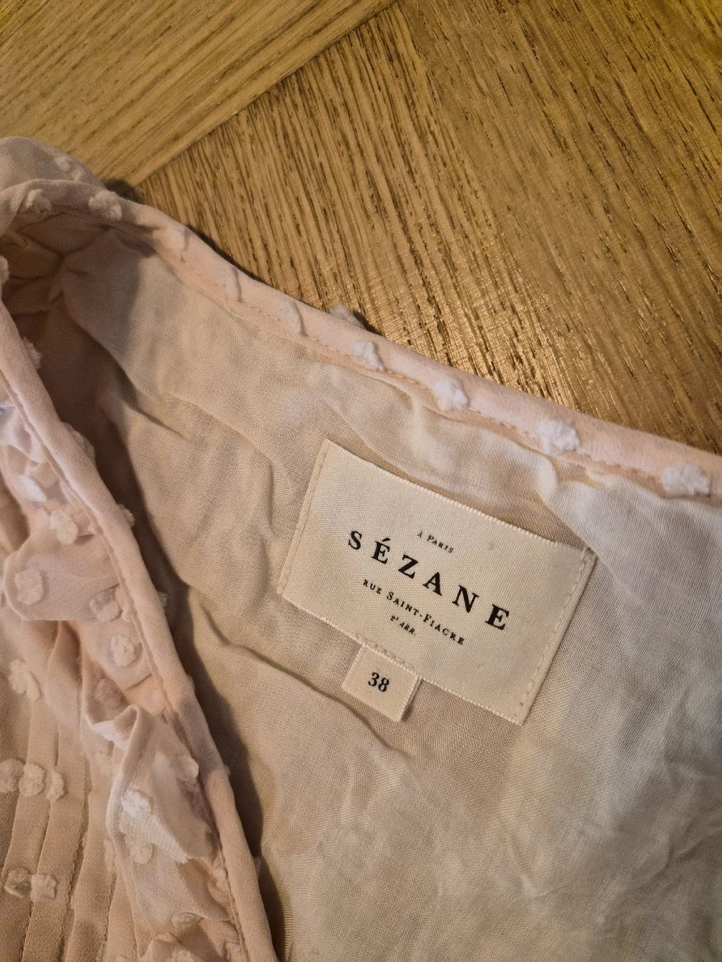 Sezane Camicette: Blouse Sezane rose taille 38  – Nuovo (secondo la descrizione) da Genève venduto da stepher85 1