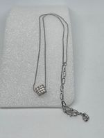 Collana Swarovski Cube regolabile 43 - 50 cm