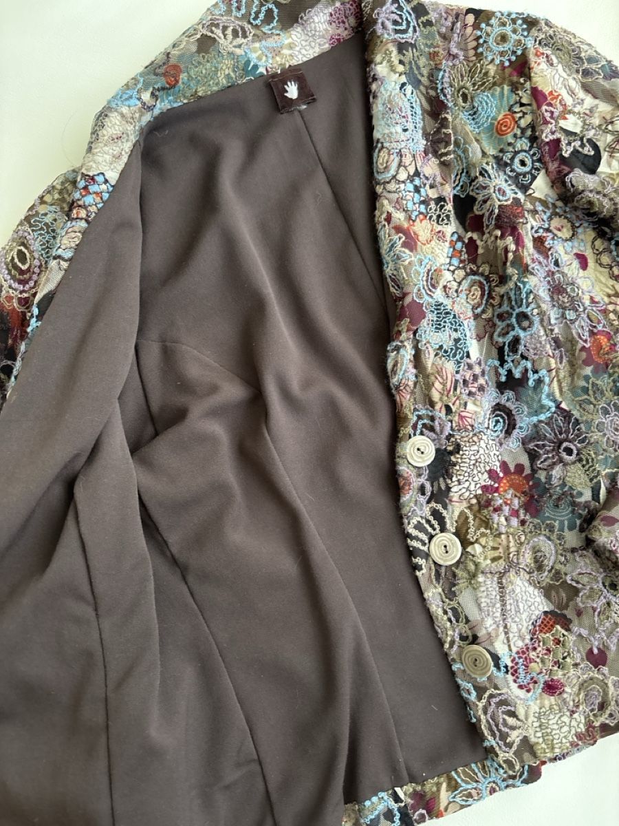 Giacche: Blazer,Blumenmuster, Top Zustand – Usato da Nebikon venduto da Draga25 7