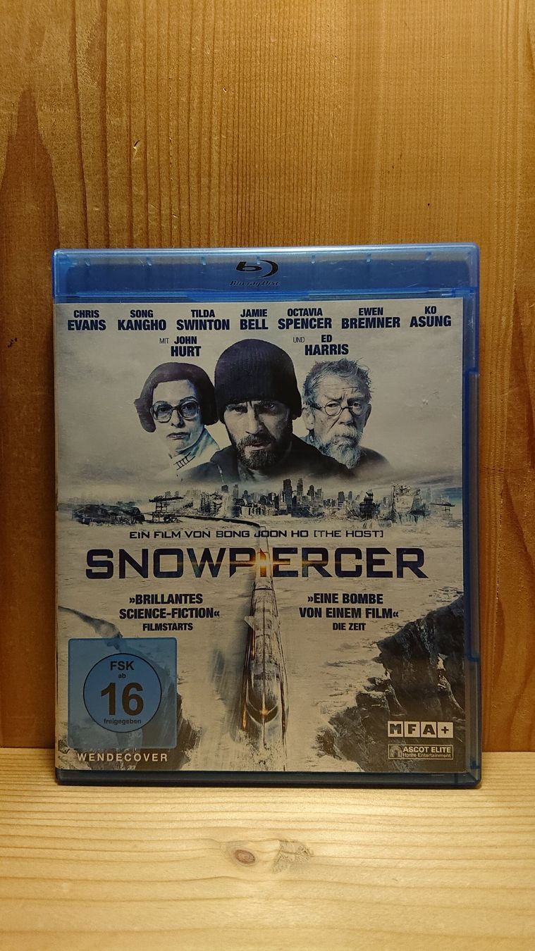 Tutti i DVDs: SNOWPIERCER Blu-Ray mit Chris Evens – Usato da Wilderswil venduto da Exebub
