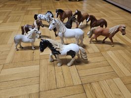 Schleich Pferde Sammlung, viele verschiedene Pferdli!