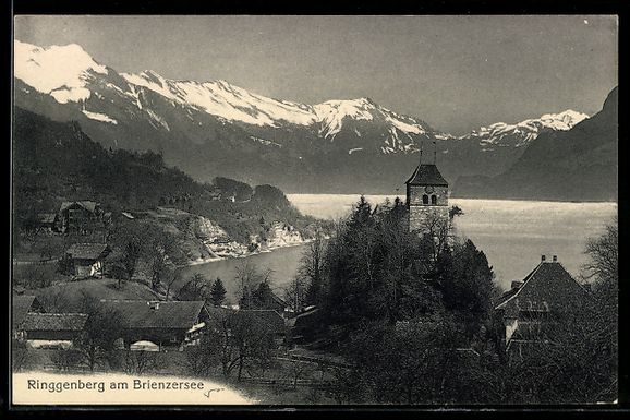 Ansichtskarten: Ringgenberg am Brienzersee, Teilansicht  – Gebraucht aus Berlin von bartko-reher
