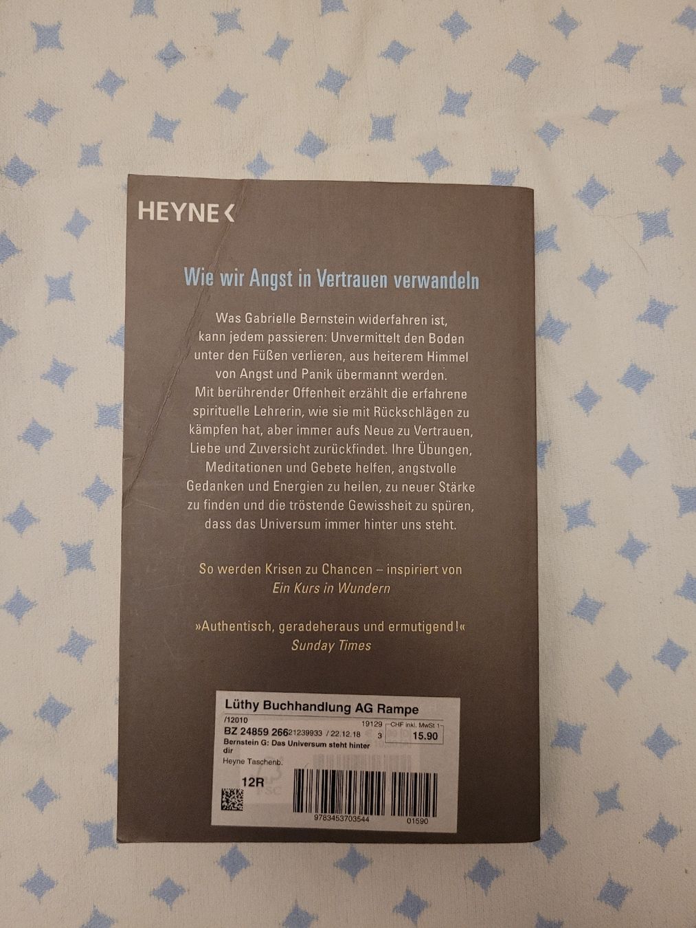 Livres: "Das Universum steht hinter dir" – D'occasion à Perlen par Safari_23 1