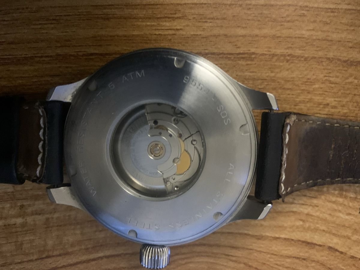 Zeno Orologi: Zeno-Watch Basel Fliegeruhr Automatik mit überdim. Display – Usato da Gebenstorf venduto da RetroFuture 6