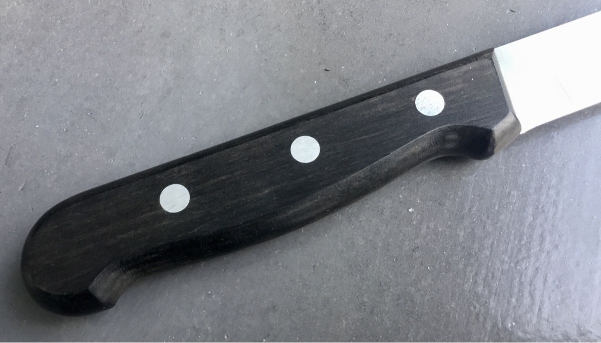 Victorinox Küchenmesser: VICTORINOX Lachsmesser mit Holzgriff – Neu (gemäss Beschreibung) aus Eggersriet von Wiese61 5