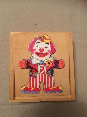 Puzzle: Holz Setzpuzzle Clown – Usato da Bergdietikon venduto da book-4-you