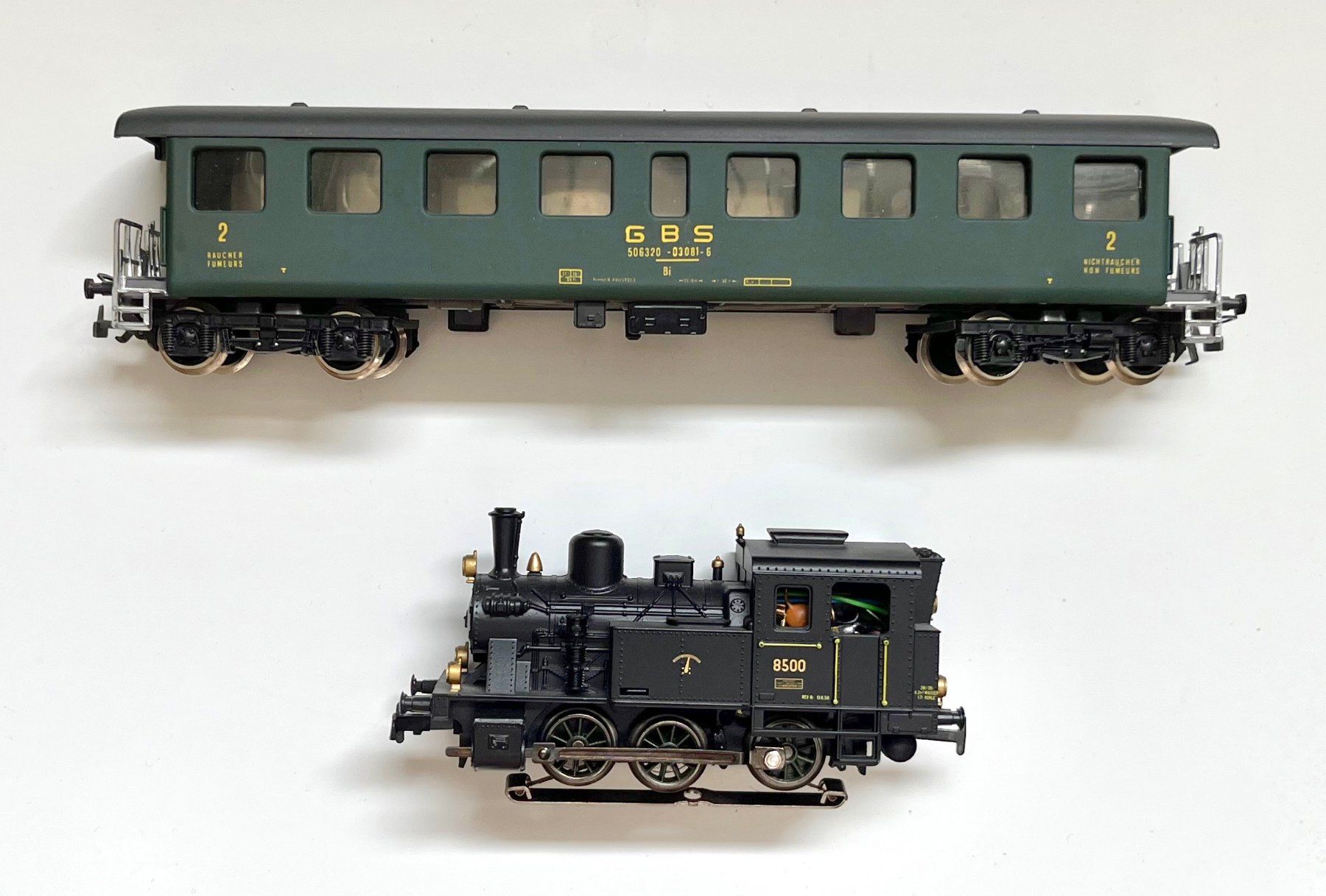 Märklin Trains électriques: Märklin SBB E3/3  Kleinbahn GBS – Neuf (Voir description) à Bleiken par hbw45