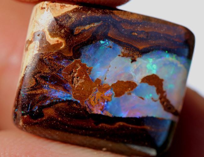 Pietre preziose: Australischer Boulder Opal 15.30Cts. – Nuovo (secondo la descrizione) da Bern venduto da Grindelwaldaus 1