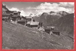Leiggern bei Ausserberg oberhalb Visp - Fotokarte ca. 1950