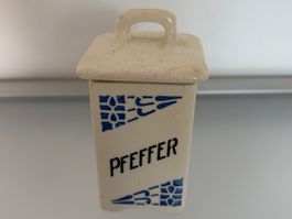 Antiker Gewürzbehälter aus Keramik: Pfeffer