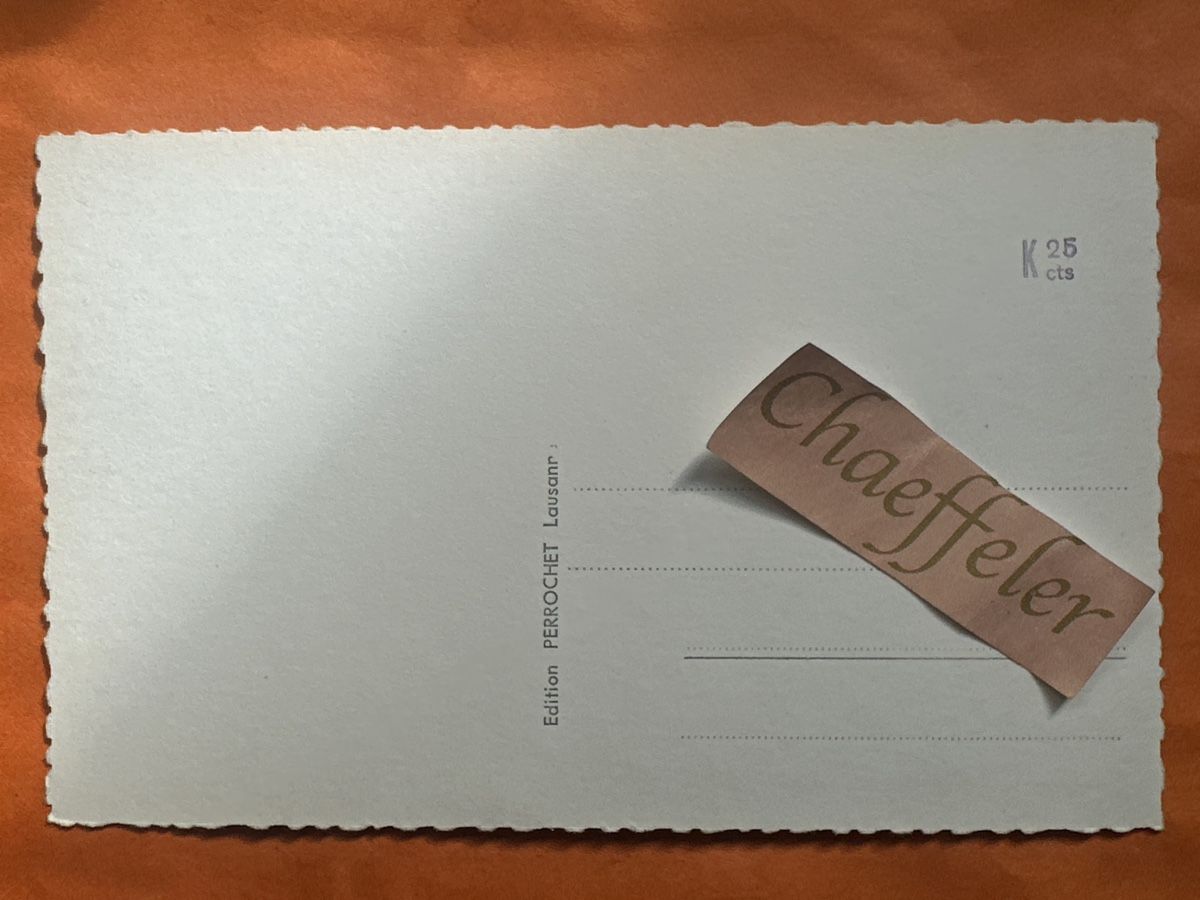 Cartoline postali: Alte Ansichtskarte, Region Neuenburg, Doubs – Usato da Zürich venduto da Chaeffeler 1