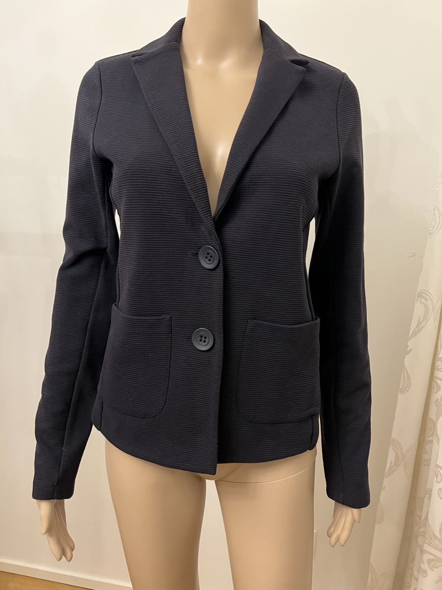 Taifun Giacche: Taifun Damen Blazer Gr. 36, Dunkelblau – Usato da Basel venduto da Ksjusha
