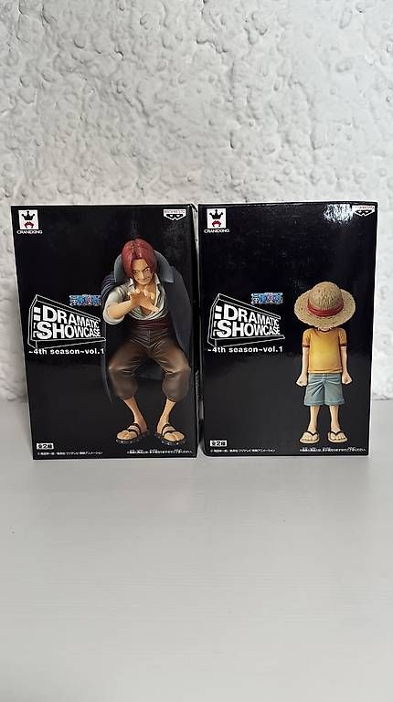 Statuette: "Dramatic Showcase" Ruffy & Shanks Figuren – Nuovo (secondo la descrizione) da Auenstein venduto da SaRijNarU