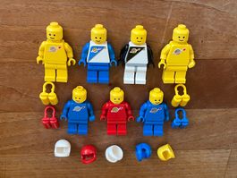 7 Minifiguren Lego Space mit Zubehör S3