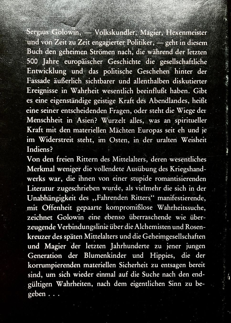 Bücher: Hexen, Hippies, Rosenkreuzer – Gebraucht aus Richterswil von Nathan_adler 1