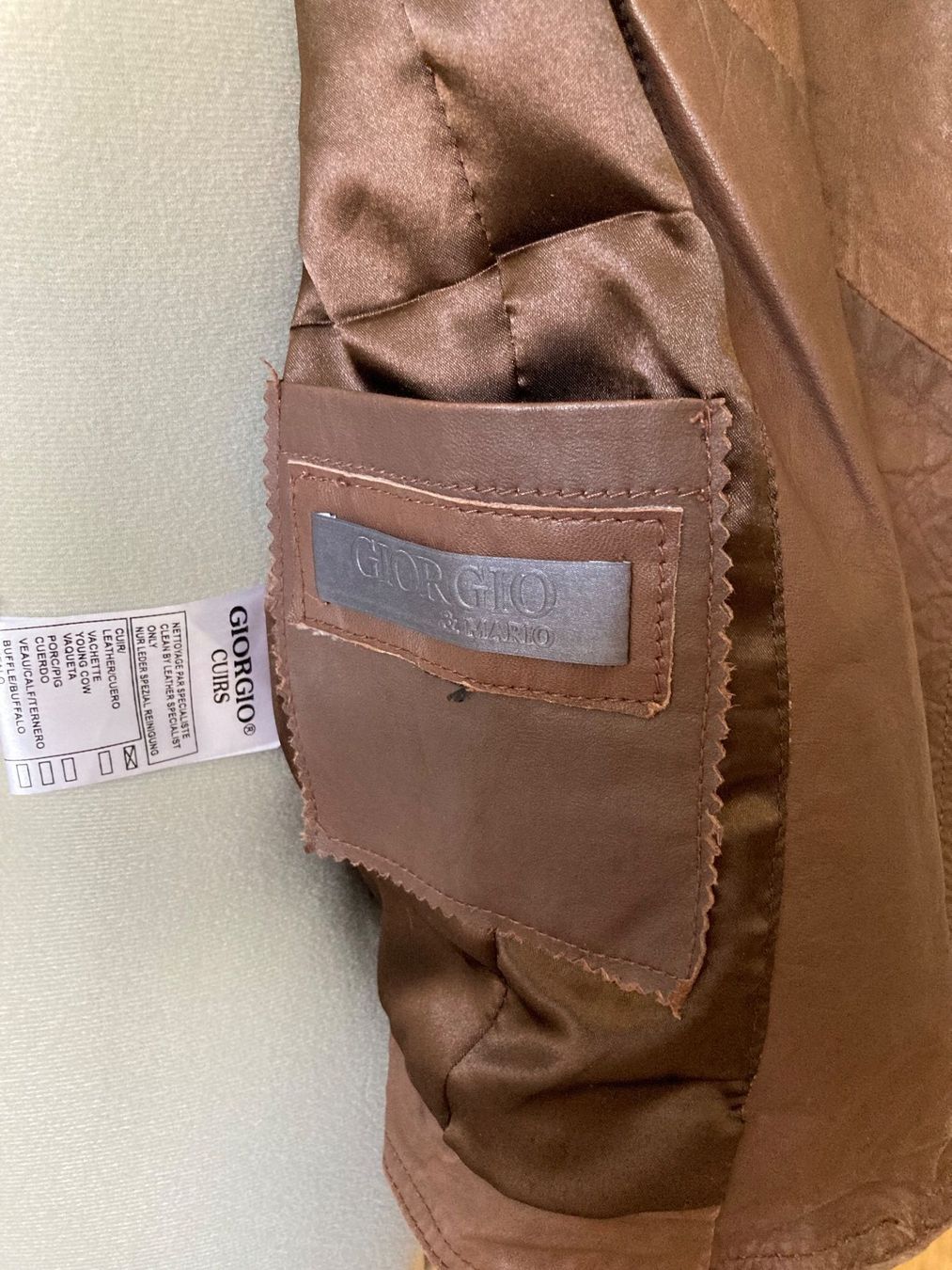 Giacche: Schnäppchen! Lederjacke aus  Lammnappa – Usato da Samedan venduto da chickenrun01 7