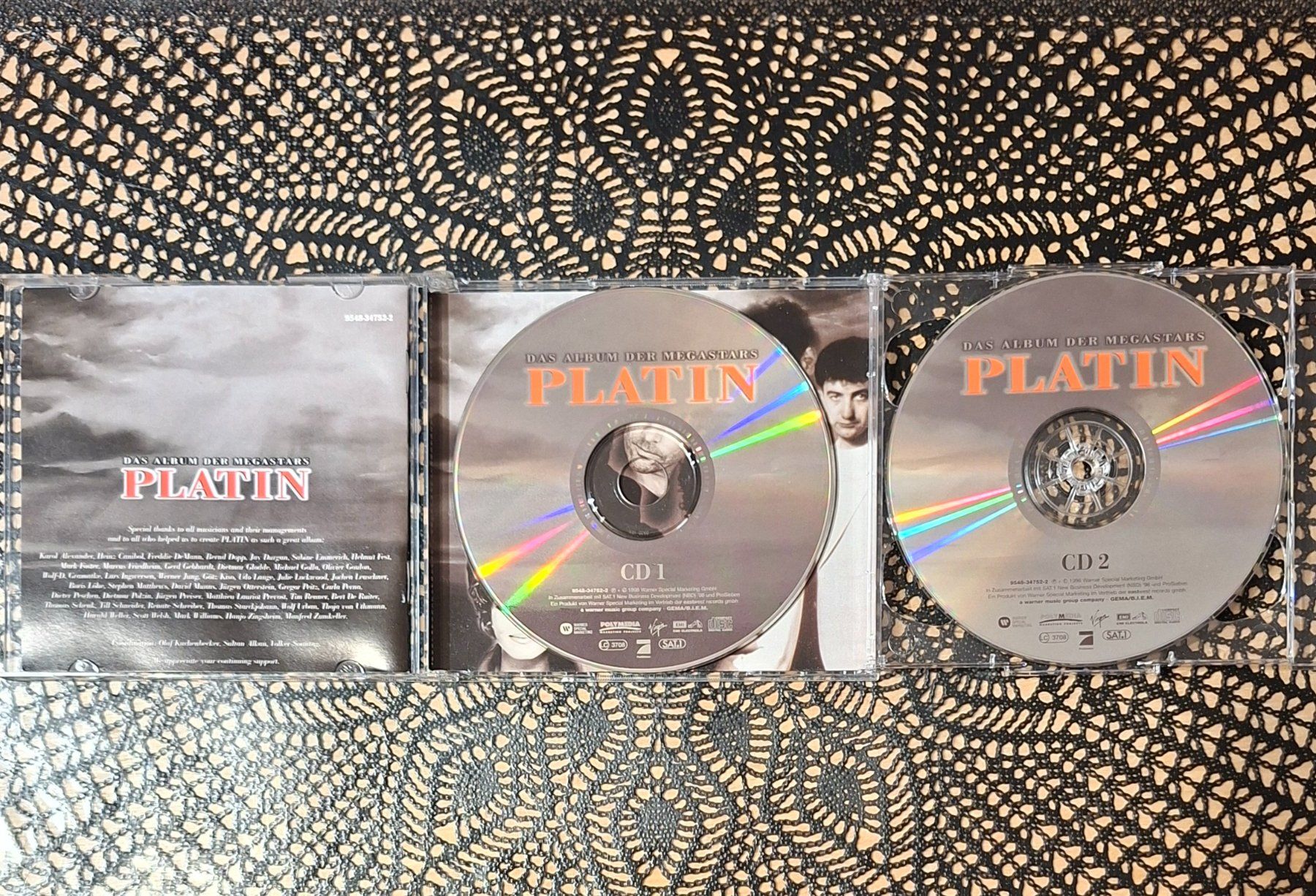 CD: Platin Vol.1 - Album der Megastars, 2CD Hit Sampler 1996 – Usato da Schönenberg TG venduto da breiti12 2