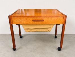 Vintage Beistelltisch Teak, skandinavisches Design