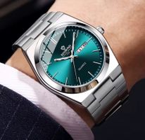 Montre Binbond Acier Inoxydable, Quartz, Affichage Date