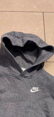 Nike Hoodie, Gr. S (128-137cm), Grau