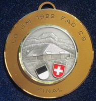 Schützenmedaille: LG GM 1999 FAC CG Final - D = 70mm