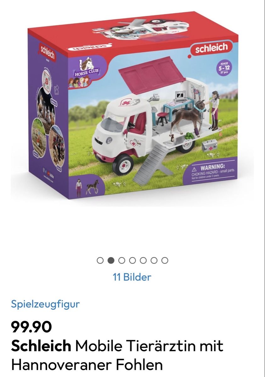Schleich Spielzeuge: Schleich Tierarzt / Tierärztin  – Gebraucht aus Riedholz von Elch121