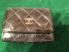 Chanel Portemonnaie, Bronze Leder, klein, Top Zustand!