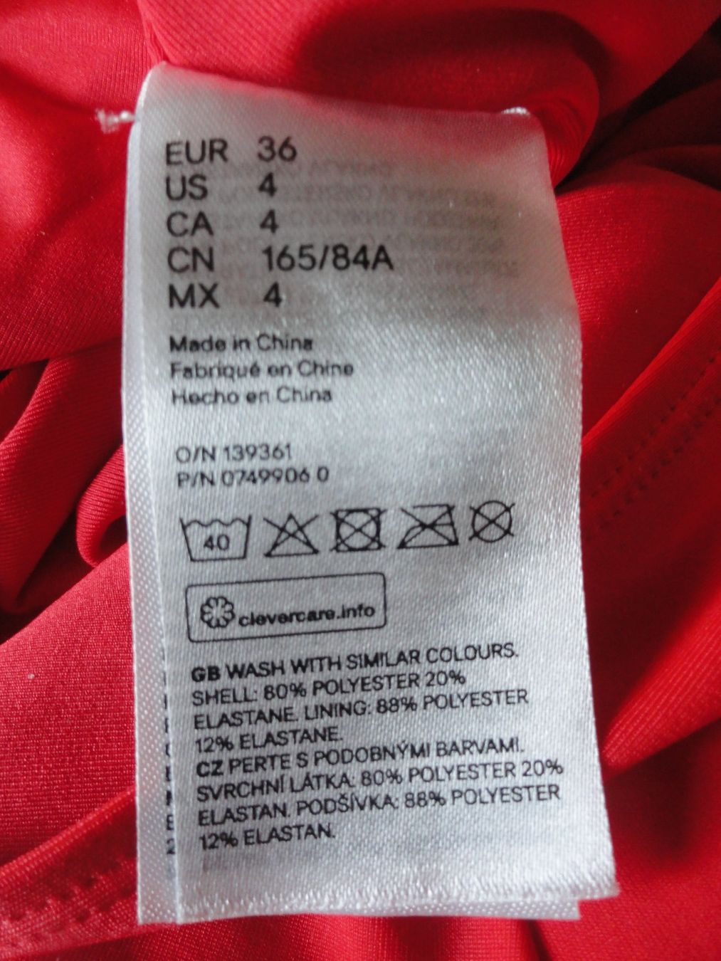 H&M Costumi da bagno & Bikini: Badekleid Hawkins Pool Lifeguard Stranger Things Gr. 36 – Nuovo e nell'imballaggio originale da Ins venduto da Baj 5