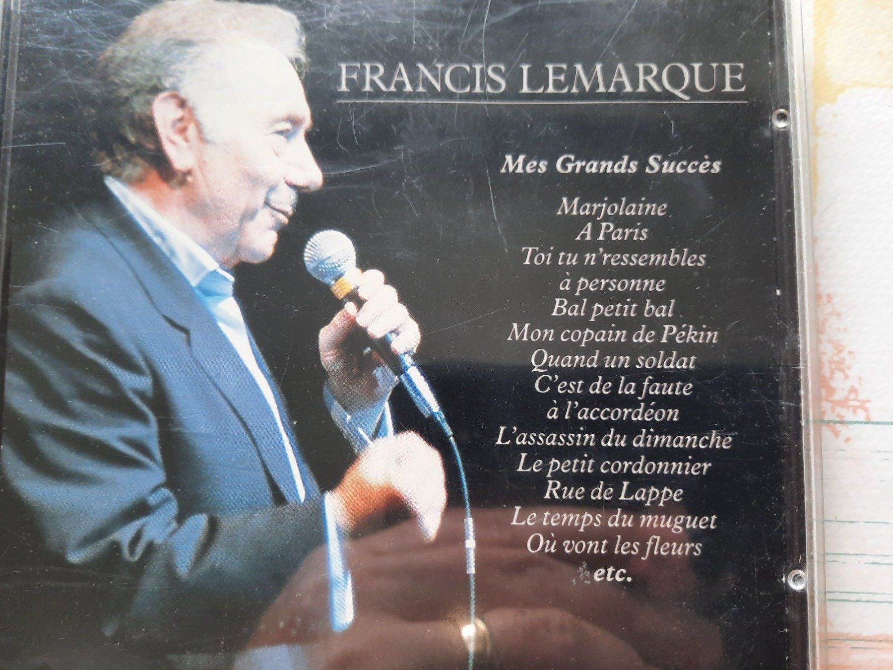 CDs: CD Francis Lemarque - Mes grands succès – Gebraucht aus Pully von bro_n52j 1