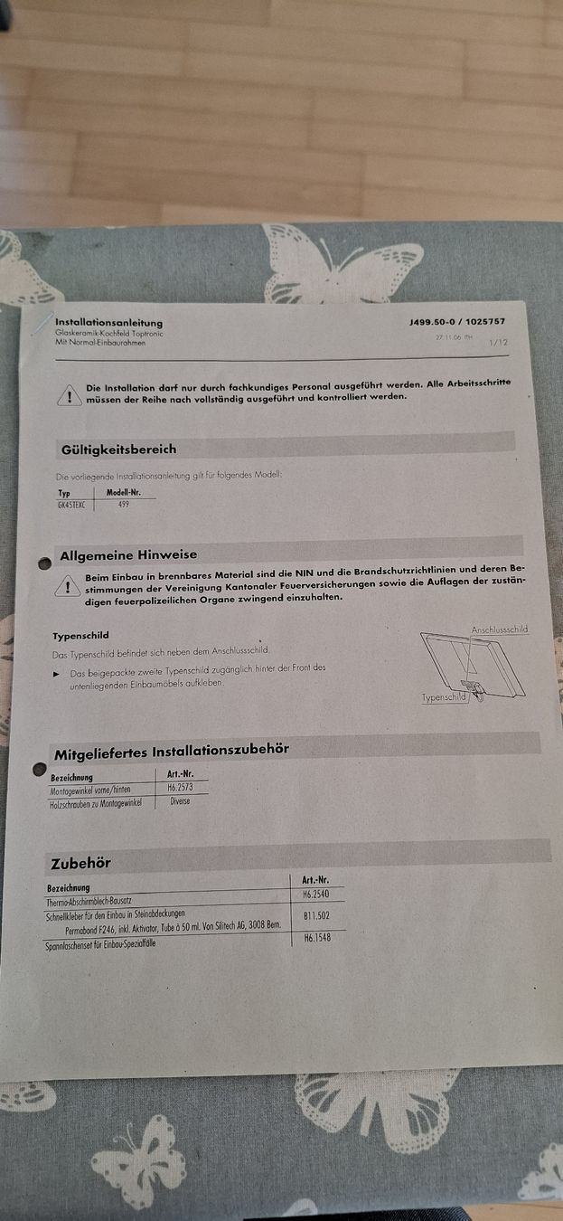Herde: Glaskeramik V-Zug Toptronic – Gebraucht aus Reiden von Ckleeblatt 7