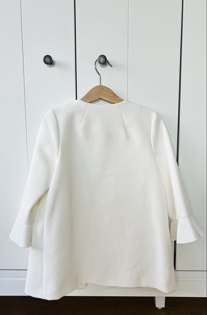 Zara Giacche & Cappotti: Zara 116 Mantel weiss elegant – Nuovo (secondo la descrizione) da Burgdorf venduto da rulan 2
