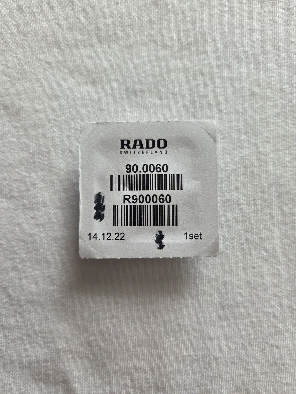 Rado Orologi: Rado WD-Set 90.0060 – Nuovo e nell'imballaggio originale da Steffisburg venduto da mbedb12
